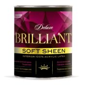 Краска в/э интерьерная полуматовая 0,9 л PARADE DELUXE Brilliant soft sheent База С