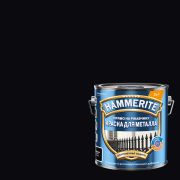 Краска по металлу HAMMERITE гладкая Черная Ral 9005 2л